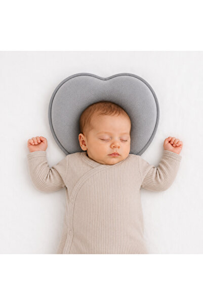 LUMY KIDS Flat Head Pillow 23X23 cm Head Support Pillow 0+Month