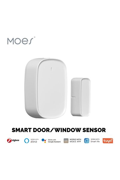 MOES Senzor inteligent usa/geam Zigbee compatibil Tuya Smart/Smart Life