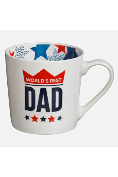 OEM White Ceramic Mug "Best Dad" 380 ml