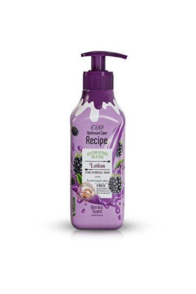 EVA Optimal Care Recipe Moisturizing Blend Lotion with Berry Scent