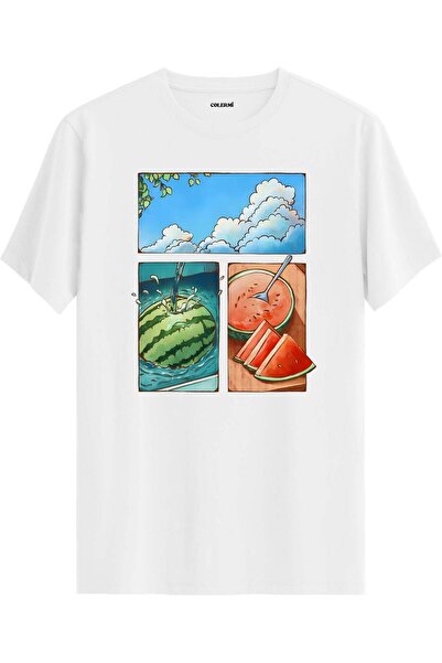 Colermi Watermelon Summer Printed T-Shirt