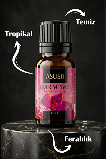 ASUSH Ejder Meyvesi Esansiyel Yağ 10 ML – Tropikal, Tatlı ve Meyvemsi Ortam Kokusu
