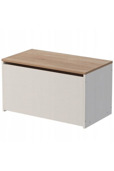 Rebiko White storage box with lid for toys, blankets and Duvet Cover Set, lof...