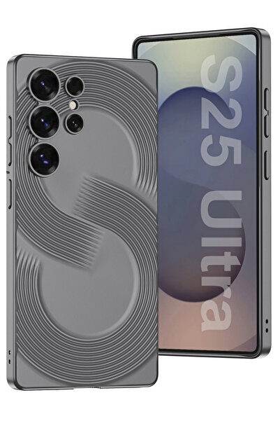 Rivor Samsung Galaxy S25 Ultra Uyumlu Kılıf Kamera Çıkıntılı Ultra İnce S Des...