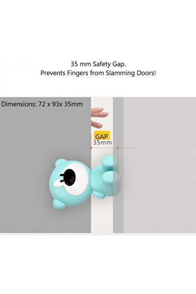 Puzzle Door Stopper Tool in the Shape of a Bear