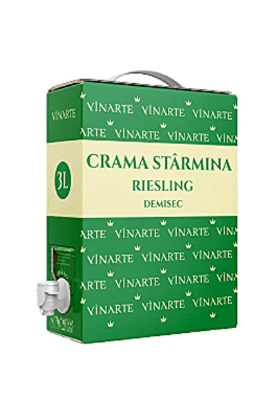 Vinarte Vin alb Vinarte, Crama Starmina, Semisărat, 3 L