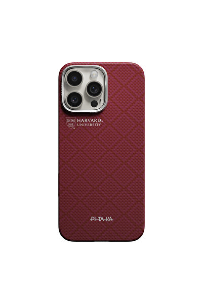 PITAKA iPhone 16 Pro Max Kılıf M-safe Özellikli Aramid Fiber Harvard Universi...