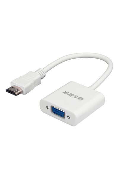 S-LINK SL-HVS13 HDMI to VGA + Audio Micro USB Converter