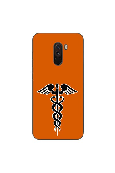 OEM Θήκη συμβατή με Xiaomi Pocophone F1 από σιλικόνη gel TPU με σχέδιο φαρμάκων