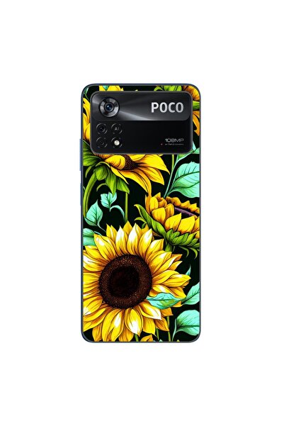 OEM Husa compatibila cu Xiaomi Poco X4 Pro Silicon Gel Tpu Model Floarea Soar...