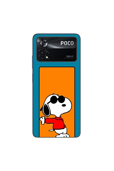 OEM Калъф, съвместим с Xiaomi Poco X4 Pro, силиконов гел TPU, модел Снупи