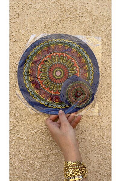 TUTU DESİGN Katlanabilir Yelpaze 21x21 Cm Mini Paketi İle Birlikte Gönderilir