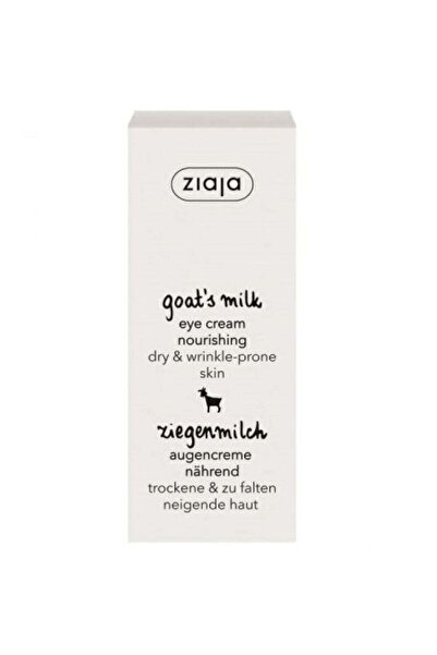 Ziaja Crema hidratanta pentru ochi cu lapte de capra, 15 ml,