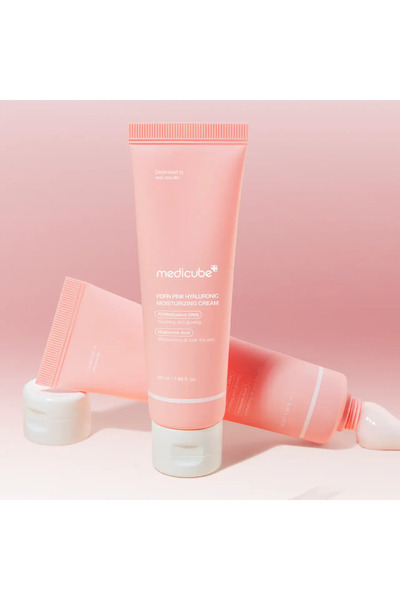 Medicube PDRN Pink Hyaluronic Cream 50ml – Ενυδατική Κρέμα με PDRN, Υαλουρονι...