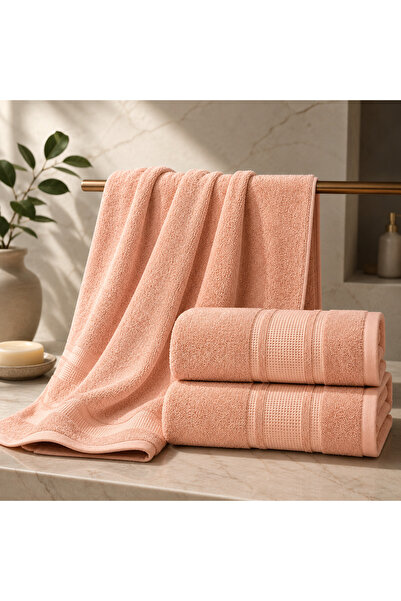 MEİSO Prosop PREMIUM MĚISO 70x140 cm din Bumbac 100% 430 g/buc cu Bordură Jac...