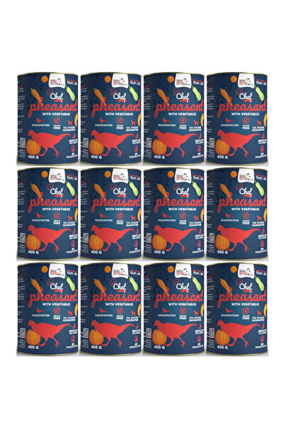 Syta Micha Hrană umedă pentru câini cu fazan și legume 12x400g