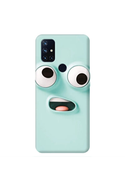 Other Oneplus Nord 10 Strange face Transparent Silicone TPU Θήκη