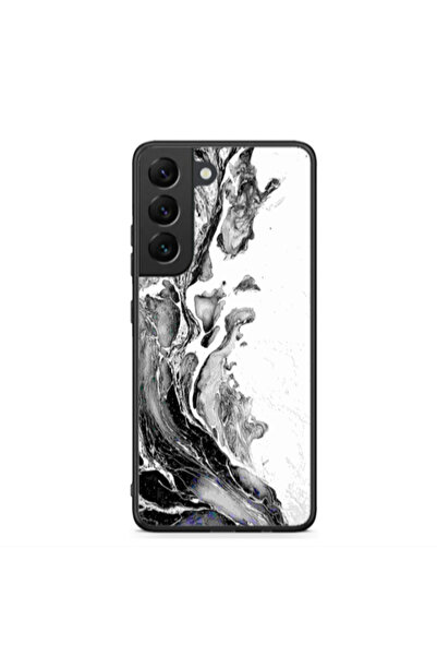 Other Samsung S22 Plus Marble River Black Glossy Θήκη