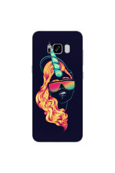 Other Samsung S8 Horn style Transparent Silicone TPU Θήκη
