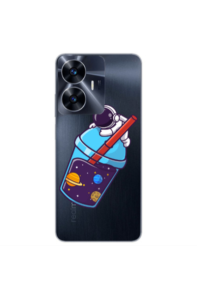 Other Realme Note 50 Longing in space Transparent Silicone TPU Θήκη