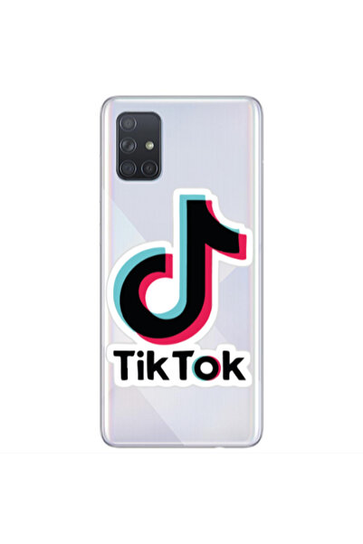 Other Samsung A71 Tik Tok Transparent Silicone TPU Θήκη