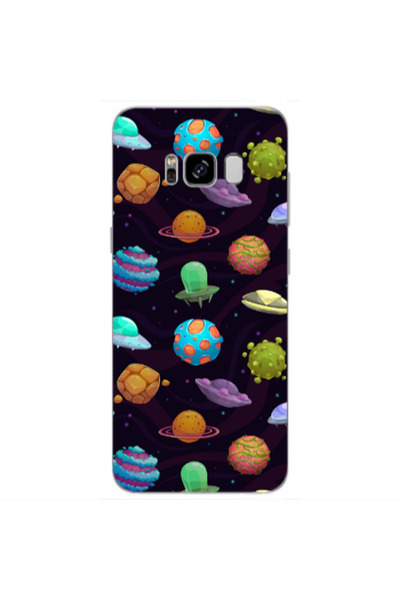 Other Samsung S8 Plus Spacecraft Transparent Silicone TPU Θήκη