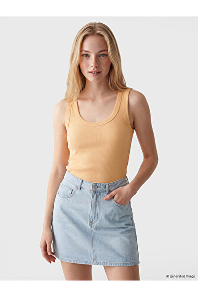 LC Waikiki Esvab • Modern & Distinctive U Roba Collar Women's Undershirt