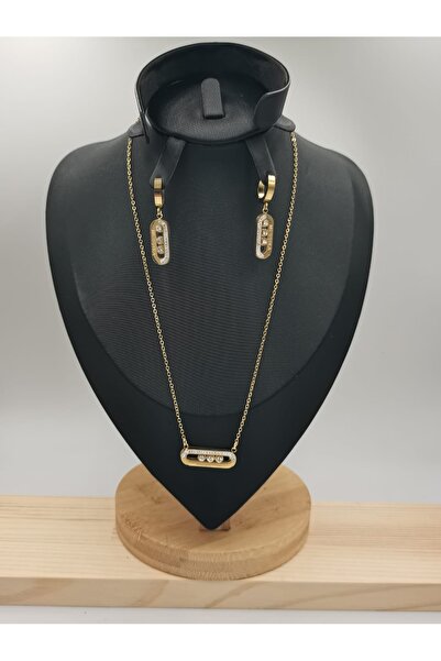 vano2022 Rosary and Earring Set with Accessories