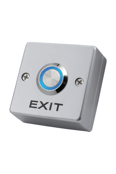 Etnicsaccessories Exit button, surface mounting, alloy, LED, NO-COM CSB-503LS
