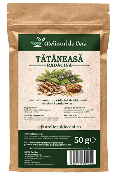 atelierul de ceai Ceai de rădăcină de tătăneasă