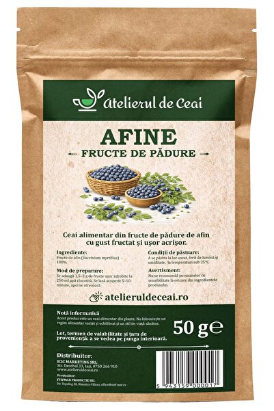 atelierul de ceai Ceai de fructe de afin
