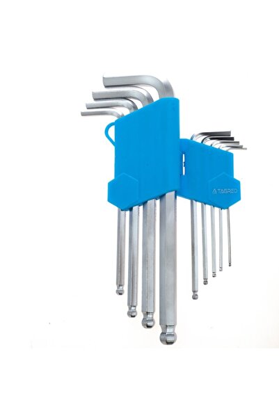 Tagred Professional Set de chei imbus, Tagred TA1046, profil hexagonal, 9 piese