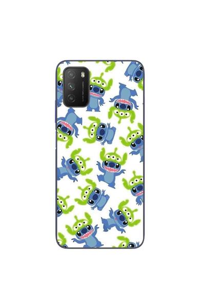 OEM Husa compatibila cu Xiaomi Poco M3 Silicon Gel Tpu Model Stitch Pattern W...