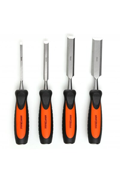 Kraft&dele Set de dălți pentru lemn, Kraft&Dele, 4 bucăți, KD10890