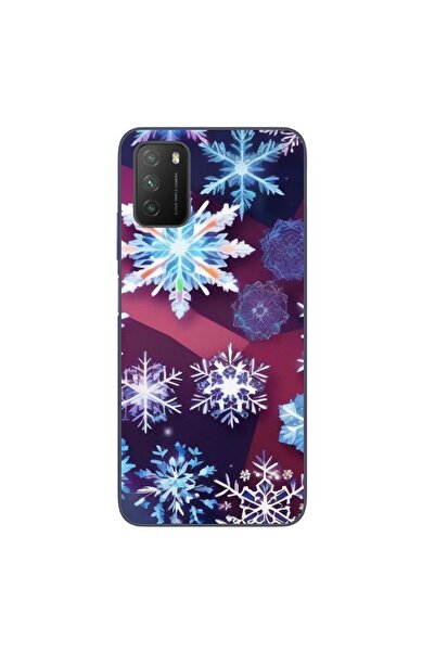 OEM Case compatible with Xiaomi Poco M3 Silicone Gel Tpu Snowflake Pattern