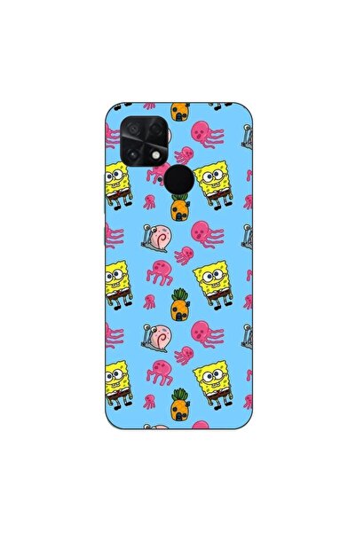 OEM Husa compatibila cu Xiaomi Poco C40 Silicon Gel Tpu Model Spongebob Pattern