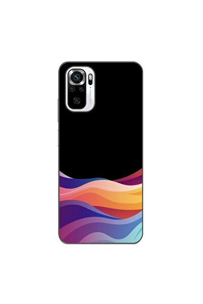 OEM Case compatible with Xiaomi Poco M5s Silicone Gel Tpu Pattern Neon Waves
