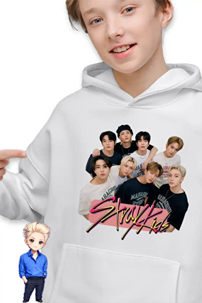 OEM Παιδικό Φούτερ για Αγόρια Stray Kids Εμπορεύματα Πάρτι K-pop