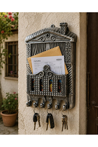 HARPUTLUPLASTİK Decorative Keychain with Mailbox