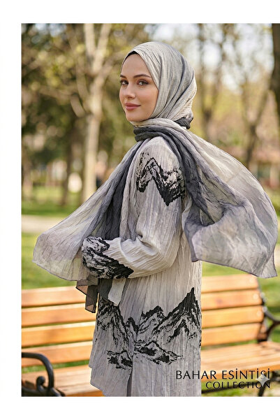 Larissa Scarf Valen İpek Bambu Kraş Şal Bahar Esintisi Serisi