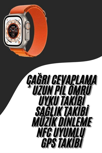 ARMÜZ الجيل الجديد من الساعة الذكية متعددة الاستخدامات مقاس 49 ملم متوافقة مع...