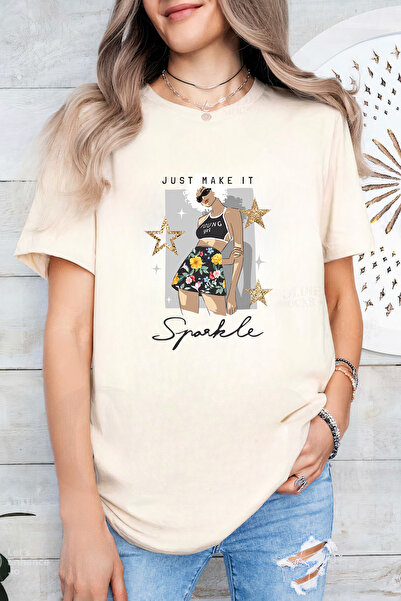 Sarah's Boutique Women's T-shirt – 100% cotton – Just Sparkle