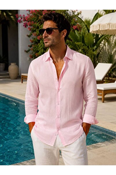 ONUR ERBİL MODA Vual Gömlek – Oversize Rahat Kalıp Yazlık İnce Dokulu Gömlek