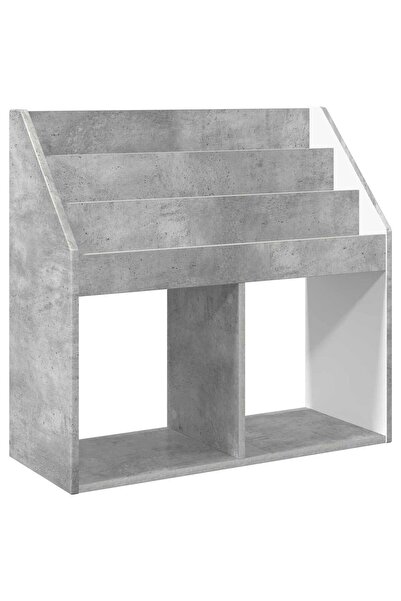 vidaxl Raft pentru copii Gri din beton 72,5 x 29,5 x 69 cm