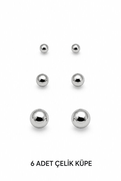 Jack Ferrero Women's 3 Pairs 6 Pieces Set Earring Set