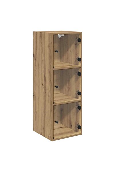 vidaxl Dulap de perete Stejar Artizanal 35 x 37 x 102 cm Lemn compozit