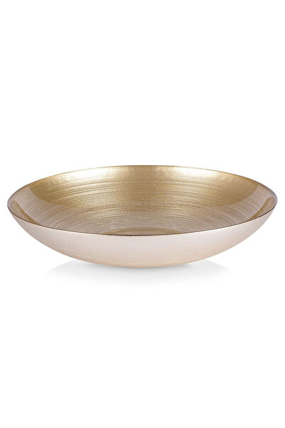 Orion Bol de sticlă auriu 30 cm, 2.2 L