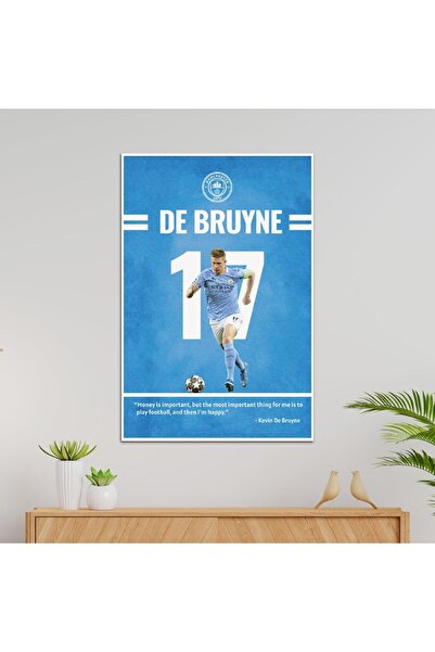 Signtouch Advertising Alayra Kevin De Bruyne poster City Wall Poster with Thi...