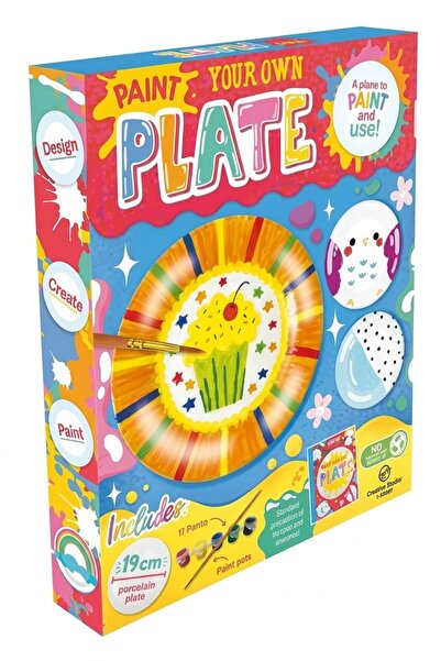 BONNIER BOOKS LTD Paint Your Own Plate