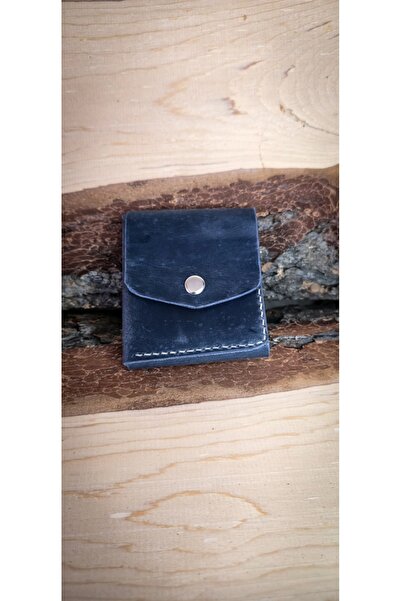 GERMANICIA LEATHER CRAFT Erkek Deri Cüzdan [Kişileştirme] Hakiki Deri Minimal...